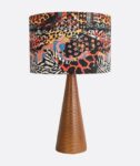 Printed Shaded Table Lamp