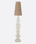 Artistic Wood Floor Lamp
