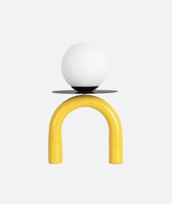 Stylish Yellow Table Lamp