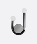 Stylish Armed Black Wall Lamp