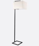 Modern Black & White Floor Lamp